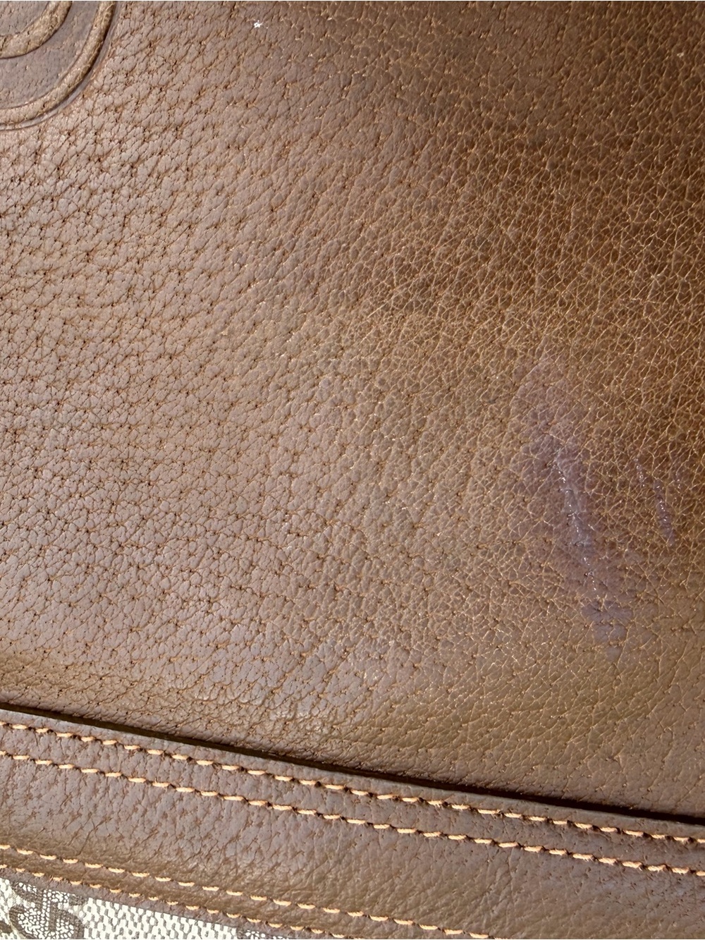 Gucci Brown GG Supreme Canvas Tote - Picture 8 of 15